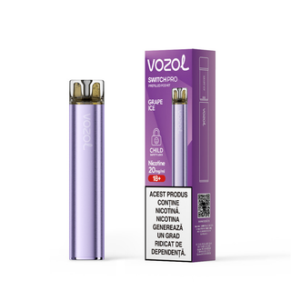 Narghilea Electronica Reincarcabila Switch Pro Grape Ice | Vozol