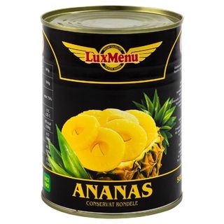 Lux Menu Ananas inele 565g