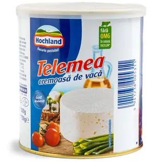 Hochland telemea de vaca in saramura cutie 500 g