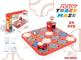 Set de constructie pista de labirint 34pcs