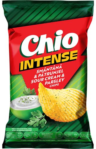 Chio chips intense smantana patrunjel 120 g