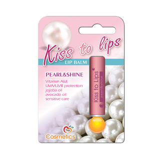 KISS TO LIPS balzam za usne pearl & shine | 3890000334444