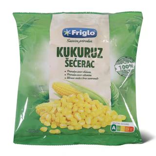 Smrz.kukuruz šećerac Friglo 400g