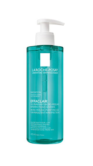 La Roche Posay Effaclar Gel De Curatare Purifiant Micro Exfoliant Fata Si Corp Cu Tendinta Acneica 400Ml