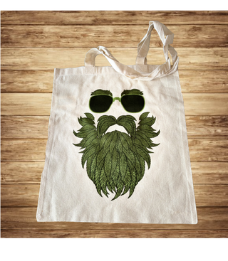 BEAR JIPSTER 4:20 bež pamučna torba