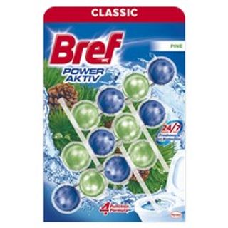 Wc osveživač power aktiv pine Bref 3x50 g