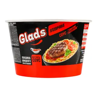 GLADS Taitei vita+sos tomat/bazilic 85g