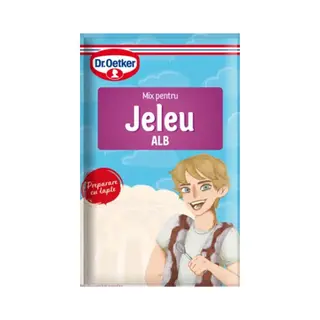 Dr. Oetker Jeleu Alb 45G                
