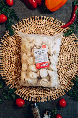 Pelmeni cu carne de pui/porc