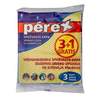 Perex spuzvasta krpa, 3+1 gratis 3872292006599