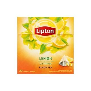 LIPTON Ceai negru Lamaie pachet 20