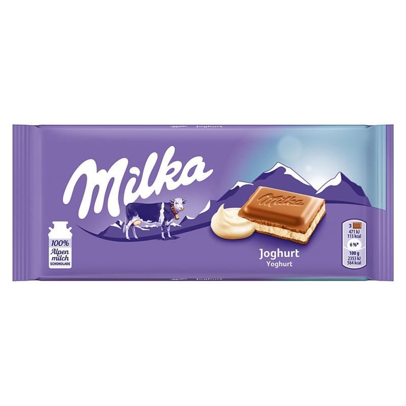 MILKA Шоколад йогурт 100 ГР