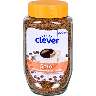 Clever Разтворимо кафе Gold 200 ГР / 38900026