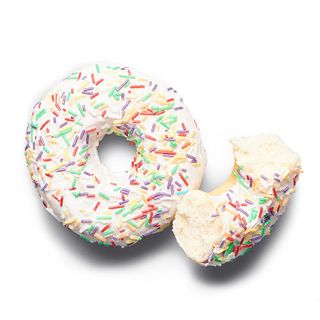 Донът с цветна поръска и бял шоколад56г / 00103611