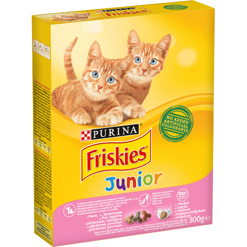 Friskies Суха храна за котки Junior