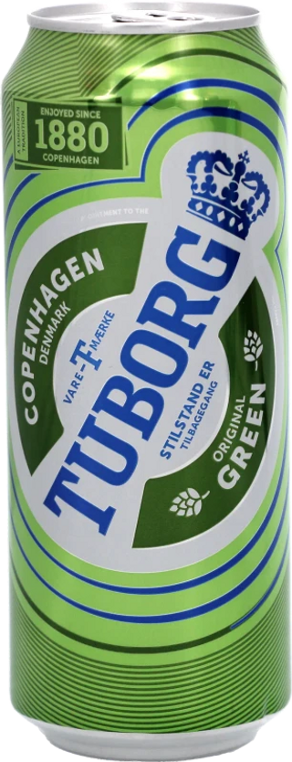 Tuborg pivo svetlo limenka 500 ml