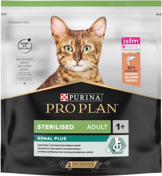 PRO PLAN Hrană uscată pentru pisici Adult Sterilised Renal, cu Somon 400 g