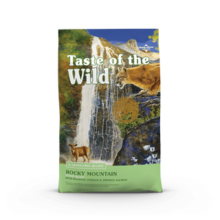 Hrană uscată pisici Taste of the Wild Rocky Mountain, fără cereale, cu vanat și somon VRAC 1KG