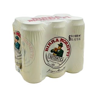 Birra Moretti 6 Pack Dz 0.5L