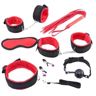 Set BDSM 7 pcs Red LUX21950