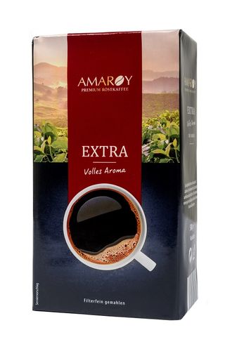 Amaroy extra Cafea macinata vid 500 g