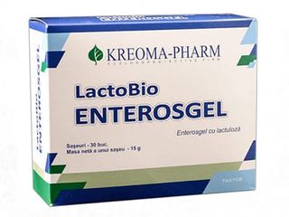 Lactobio Enterosgel plic 15g Cutie N30