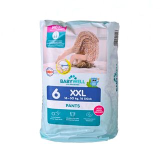 Babywell XXL 6 Бебешки гащички 18 БР / 38943225