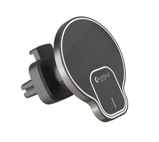 SUPORT AUTO TELEFON WIRELESS CELLARA MAGSAFE 15W PENTRU SERIA IPHONE 12/13/14/15 - NEGRU,CL72746