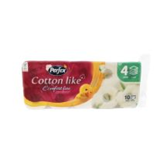 Toalet Papir Boni Perfex Cotton Comfort Line Natural 10/1 3Sl