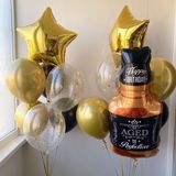 Buchet din baloane " Happy Birthday "