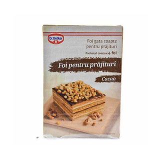 Dr. Oetker Foi Prajituri Cacao 440G