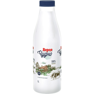 Верея Чудно Прясно мляко 3,7% 1 Л / 38934401