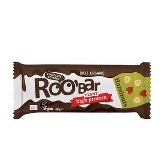 ROOBAR organic protein lješnik čokolada 40 GR | 3800233685428
