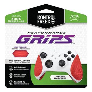 KontrolFreek Controller Performance Grips - Red XBOX ONE XBOX Series X