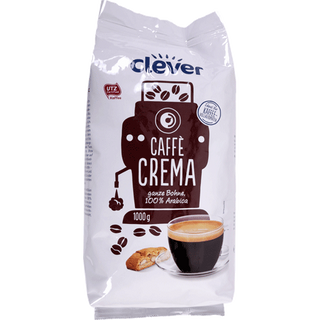 Clever Кафе на зърна Crema 1 КГ / 38933682