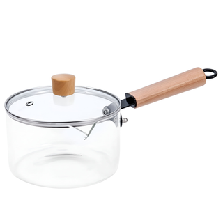Cratita cu capac Heinner, sticla borosilicata, 16 x 9.5 cm, 1.8 l