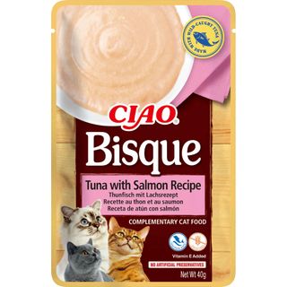 Hrana umeda pentru pisici Ciao Cat Piure Ton&Somon 40g