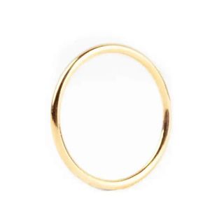 Prsten "Thin Rounded" 18ct pozlata