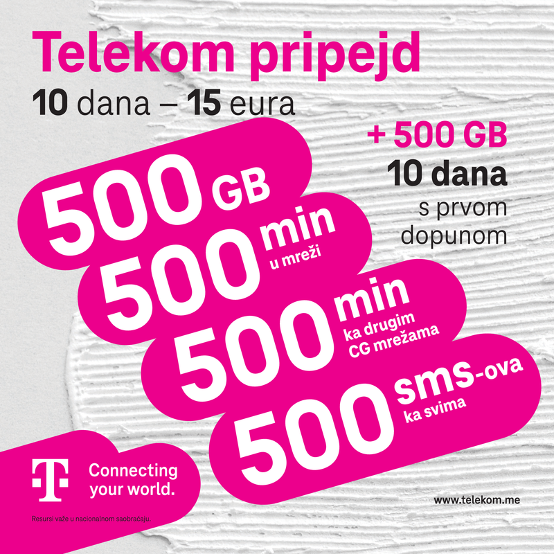 Telekom Pripejd SIM kartica.