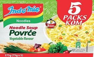 SUPA INSTANT INDOMIE POVRĆE 5/1 375G