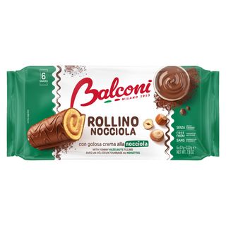 Biskvit rollino lješnjak 222 g