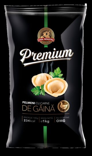 CASA NOASTRA Pelmeni de găină Premium 1kg