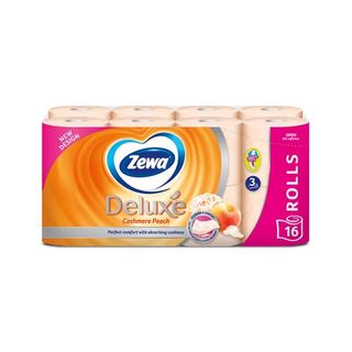 Zewa Deluxe H Ig.Peach 3Str 16R