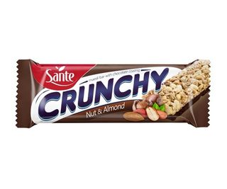 SANTE CRUNCHY Batonaș cu Nuc și Migdale 40g 