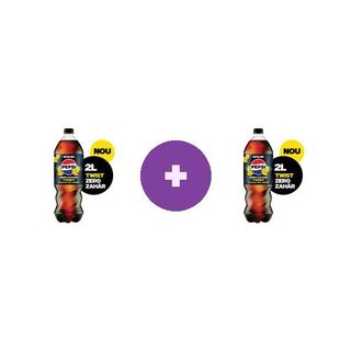 2 X Pepsi Twist Zero Zahar, Bautura cu Aroma de Cola si Suc de lamaie, pet, 2L