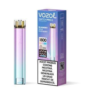 Narghilea electronica reincarcabila-  SWITCH PRO 2 BLUEBERRY SOUR RASPBERRY   2%nicotina