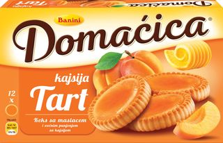 Biskvit Domacica Tart Kajsija Banini 210G Jaffa
