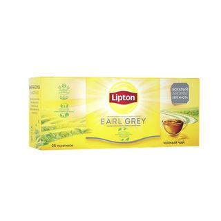 LIPTON Ceai Earl grey 25x2g