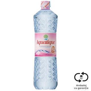 Aquatique, Apa minerala naturala plata oligominerala 1L (ID 68640)