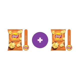 2 X Lay's chipsuri din cartofi cu cascaval, 125g